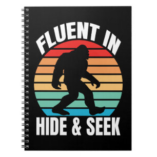 Carnet Courant à cache-cache Bigfoot drôle