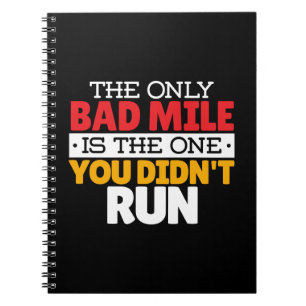 Carnet Coureur - Drôle Mille Mille À Courir Citation