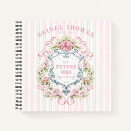 Carnet Couronne de mariage florale élégante