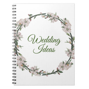 Carnet Couronne florale