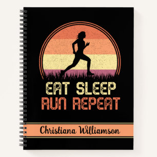 Carnet Course de sommeil d'alimentation personnalisée Rép