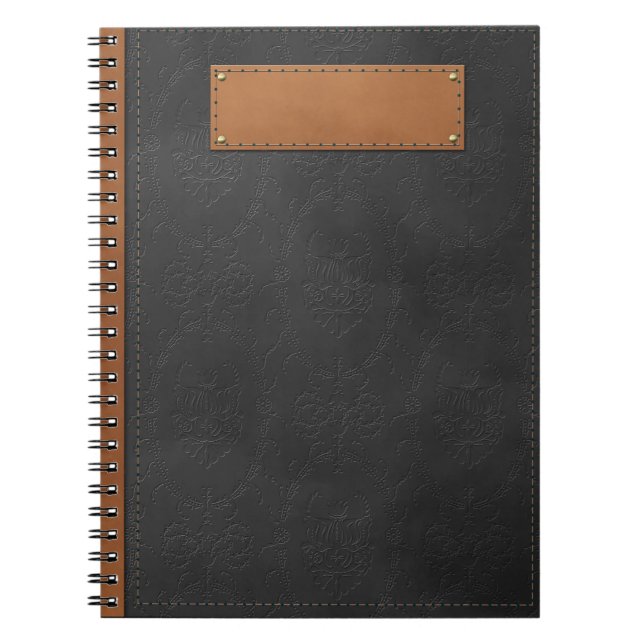 Carnet Couvercle en cuir (Devant)