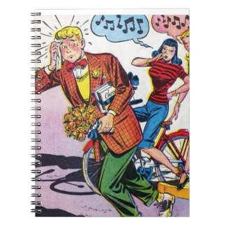 Carnet Couverture de la bande dessinée de l'âge d'or