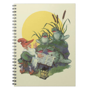 Carnet Couverture de magazine de musique vintage, Chœur d