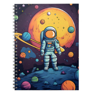Carnet Couverture iPad de l'Explorateur d'espace