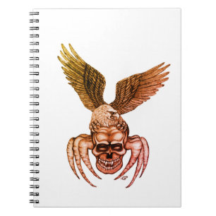 Carnet Crâne à aigle