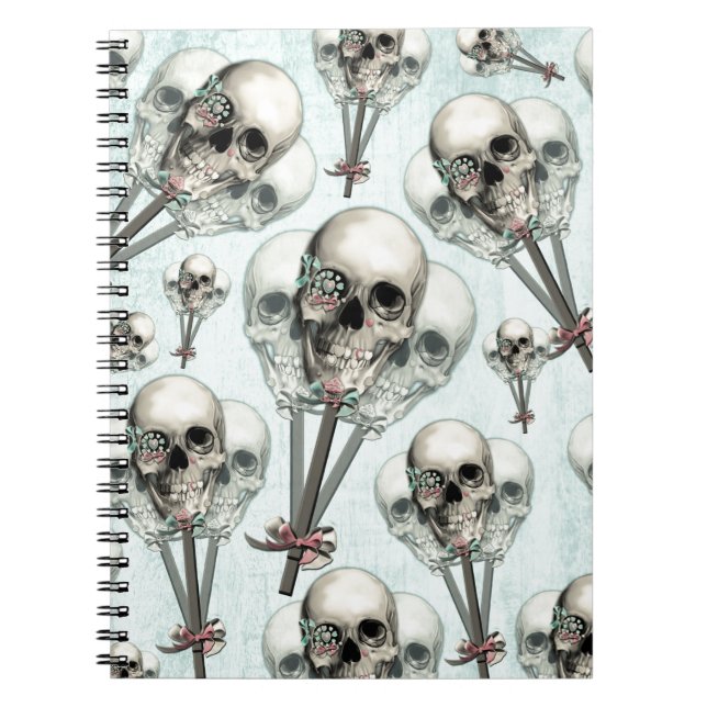 Carnet Crâne éternellement doux de lucette (Devant)