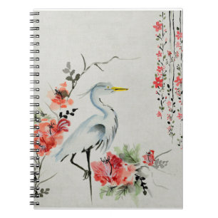 Carnet Crane japonaise