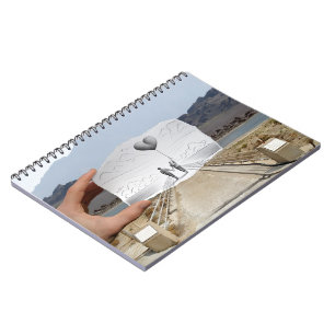 Carnet Crayon contre l'appareil-photo - amants