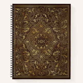 Carnet Create Your Own Gold Asian Inspired Brown