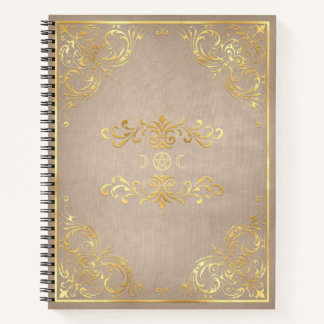 Carnet Create Your Own Yellow Gold Gilded Beige
