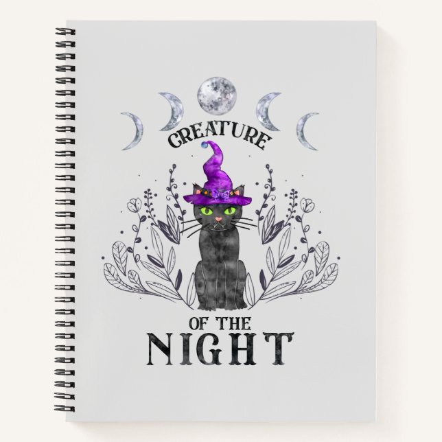 Carnet Créature de la nuit (Devant)
