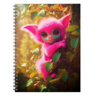 Carnet Créature rose