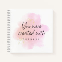 Créé avec but, Citation Inspirationnelle rose