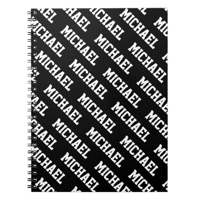 Carnet Créer votre propre nom Personnalisé  (Devant)