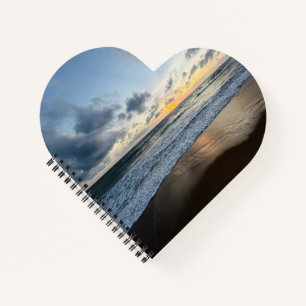 Carnet Créer votre propre photo Soleil de plage simple