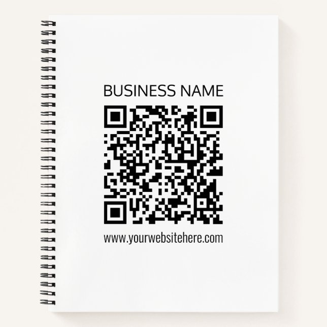 Carnet Créez un code QR d'entreprise instantanément avec  (Devant)
