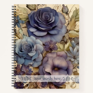 Carnet Créez vos propres roses anciennes et pensées flora