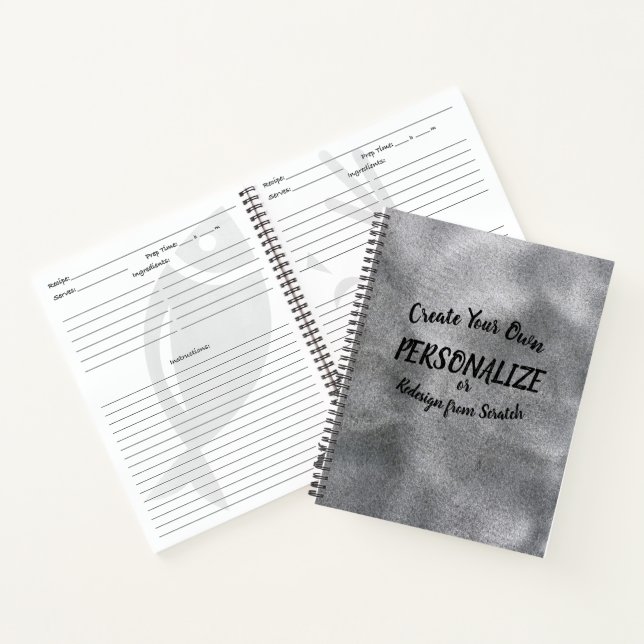 Carnet Créez votre propre (Intérieur)