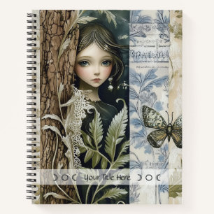 Carnet Créez Votre Propre Botanique de Jeune Fille Mystiq
