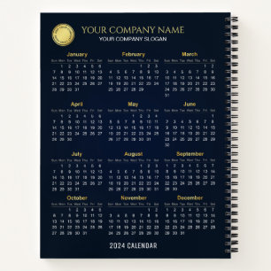 Carnet Créez votre propre calendrier 2024 Entreprise   CA