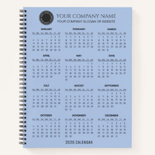 Carnet Créez votre propre calendrier d'entreprise 2026