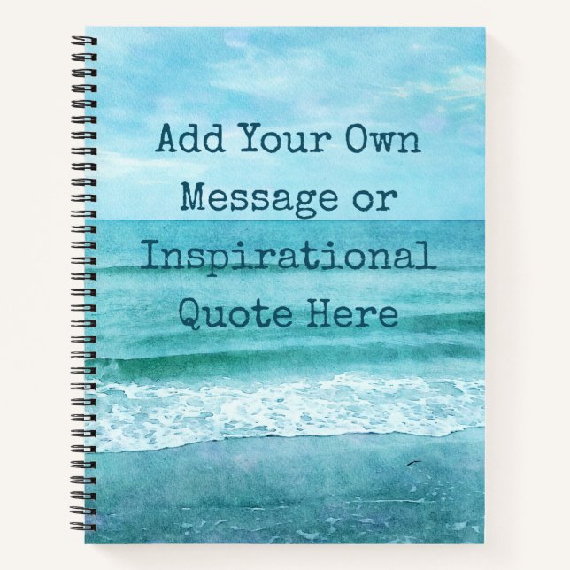 Carnet Créez Votre Propre Citation Inspirante Motivationn (Devant)