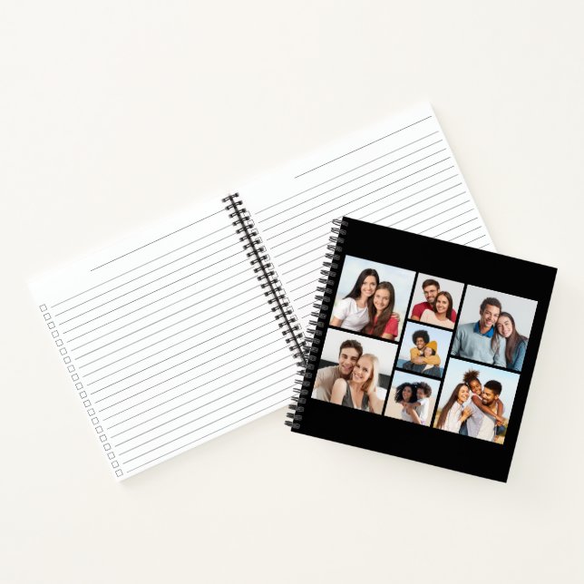 Carnet Créez votre propre collection de 7 photos (Intérieur)