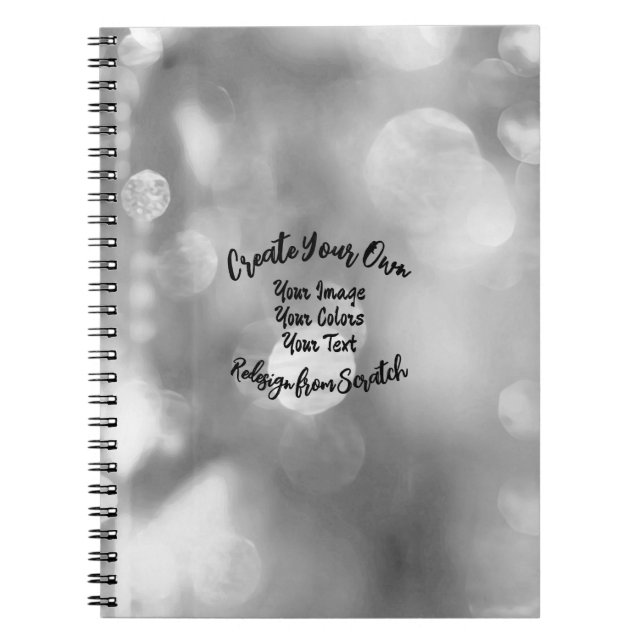 Carnet Créez votre propre couleur/conception personnalisé (Devant)