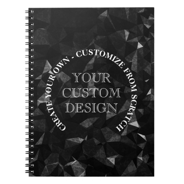 Carnet Créez votre propre logo/design personnalisé (Devant)