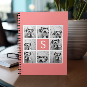 Carnet Créez votre propre monogramme personnalisé de coll
