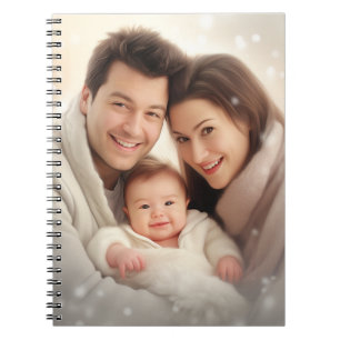 Carnet Créez votre propre photo cadeau personnalisé moder