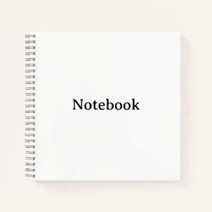 Carnet Créez votre propre spirale deluxe simple 21,59 cm