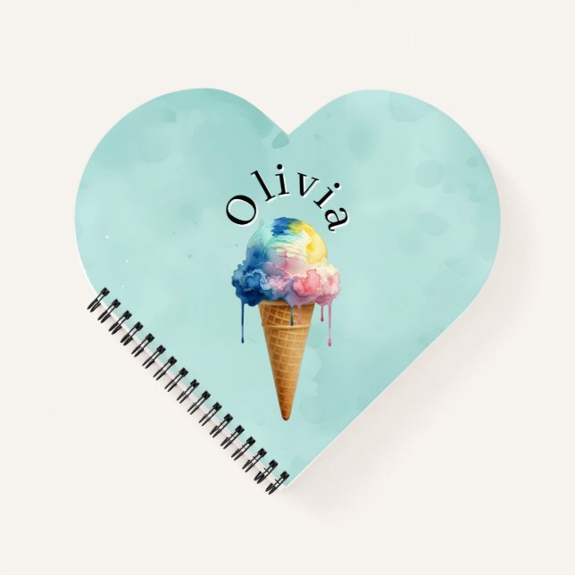 Carnet Crème Glacée (Devant)