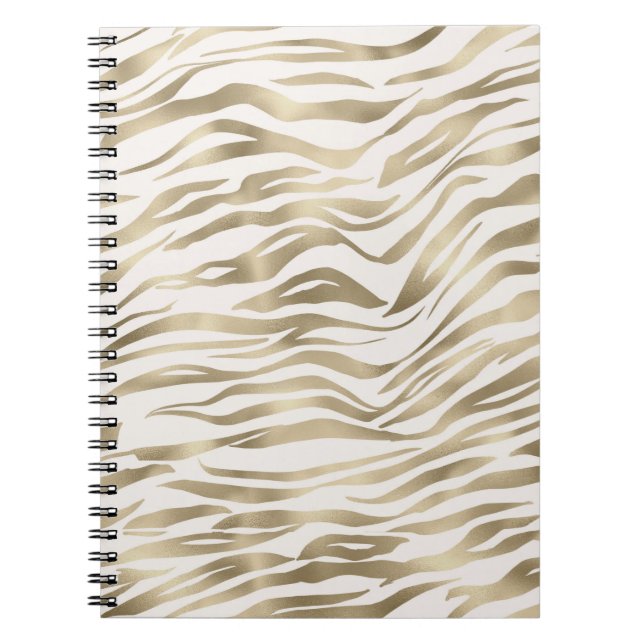 Carnet Crème or Zebra Print (Devant)