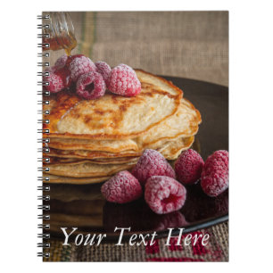 Carnet Crêpes de framboise au sirop d'érable