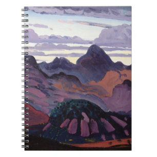 Carnet Crépuscule profond, Pyrénées, c.1912-13 (huile sur