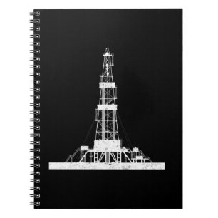 Carnet Creuse de forage de champ d'huile
