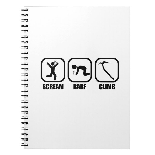 Carnet Cri Barf Climb (Devant)