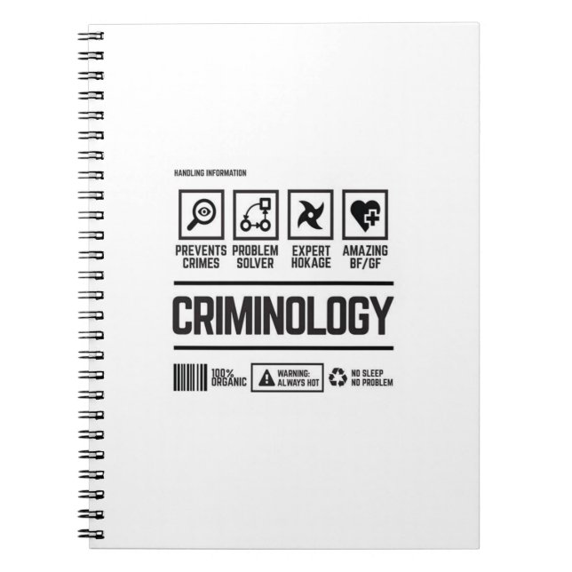 Carnet criminologie (Devant)