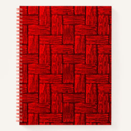 Carnet Crimson Maze Spiral Notebook