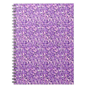 Carnet Cristal de Druzy - orchidée clair