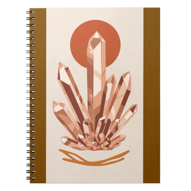 Carnet cristals (Devant)