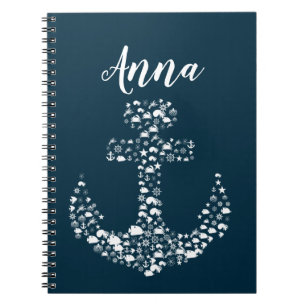 Carnet Critère maritime Ancre nautique / côtier
