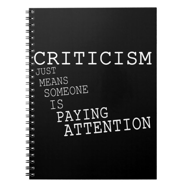 Carnet Critique (Devant)