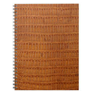 Carnet Crocodile alligator reptile texture cuir fermer