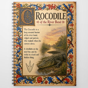 Carnet Crocodile, Art du Bestiaire Médiéval
