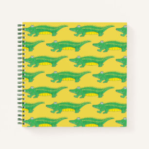 Carnet Crocodile de Crocodile de Crocodile de Gator Vert