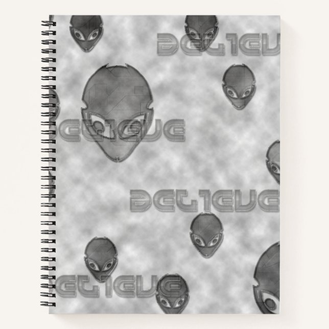 Carnet Croire Alien (Devant)