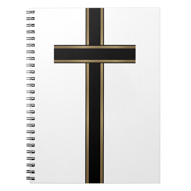 Carnet Croix chrétienne (Devant)